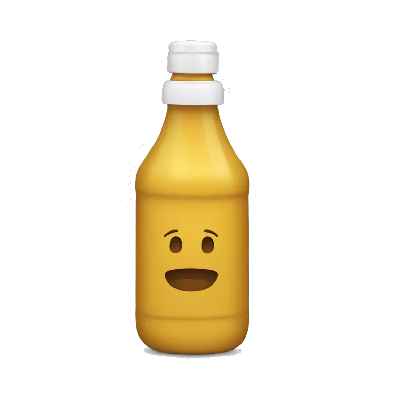 Mustard bottle