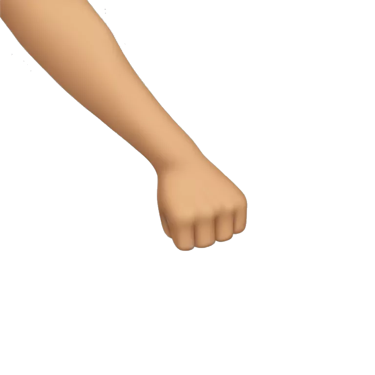 Right arm flex