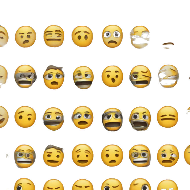 Carita triste con una máscara de carita feliz