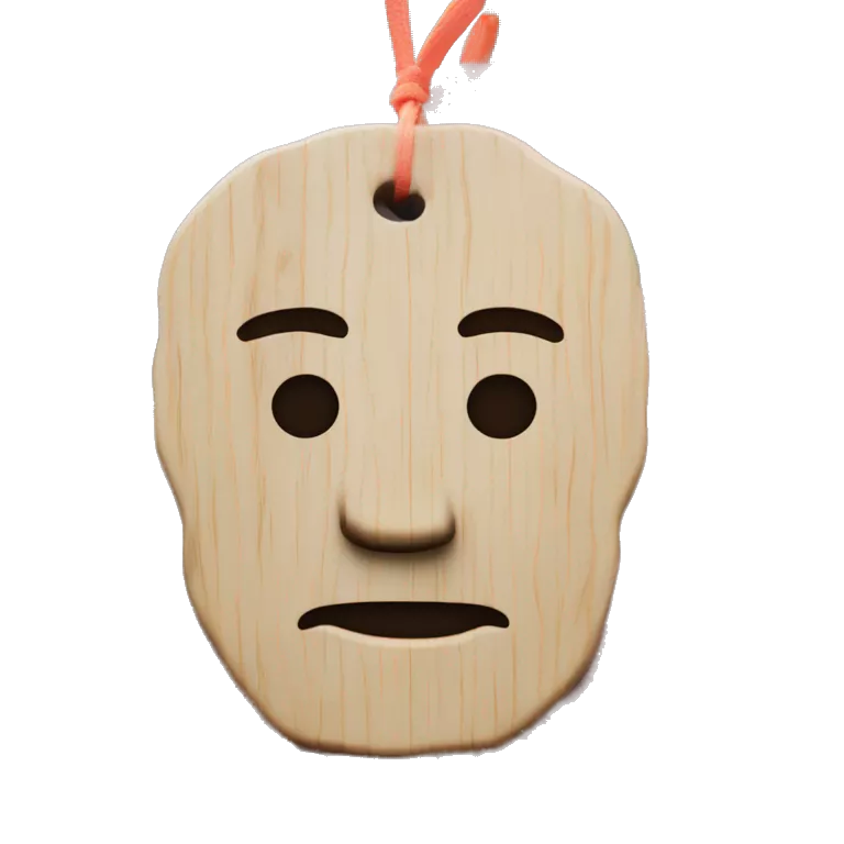 Wood piece, car freshener “Drift”