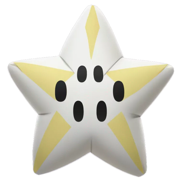 olivia paper star from paper mario the origami king