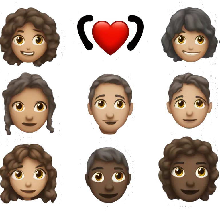 I have a group of music with a particular logo and i want that as emoji. The group is “faces”, it’s 2 faces drawn by red lines with a heart in the middle