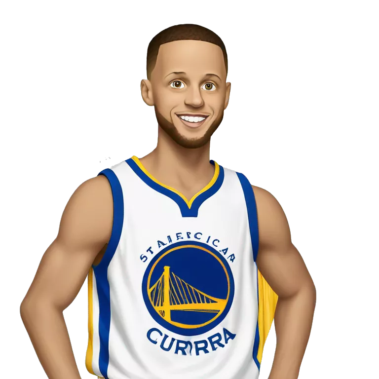 Stephen curry with an américain flag