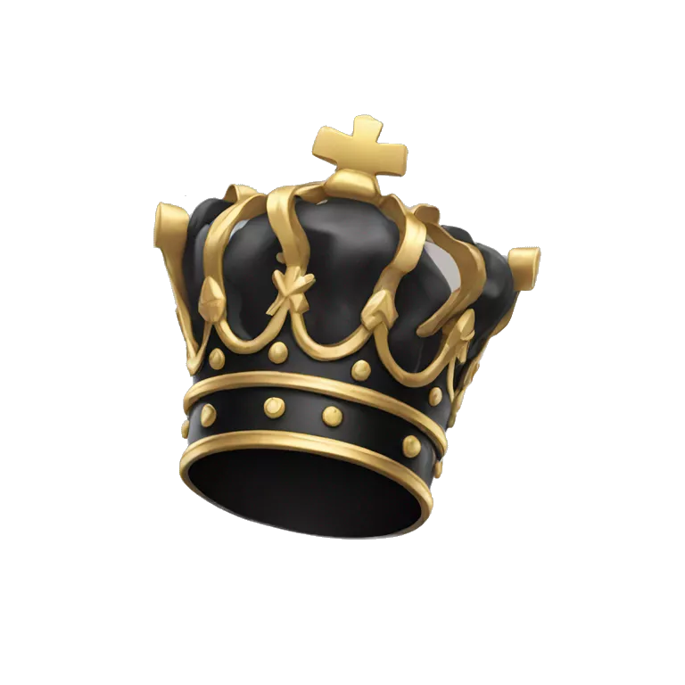 Black crown (only the crown)