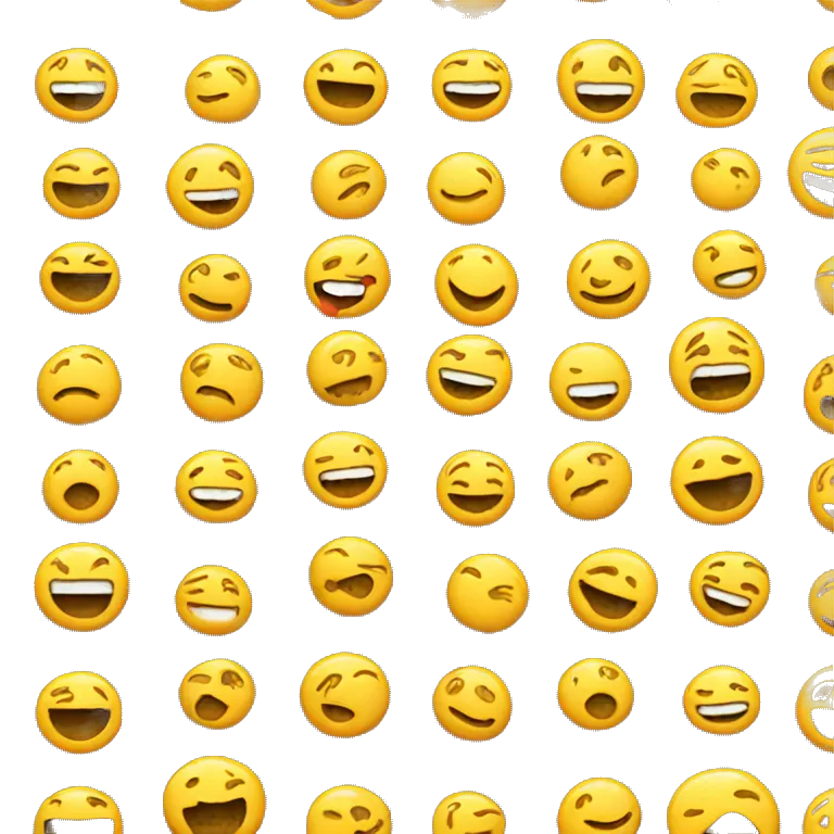 yellow emoji with grills and kisses