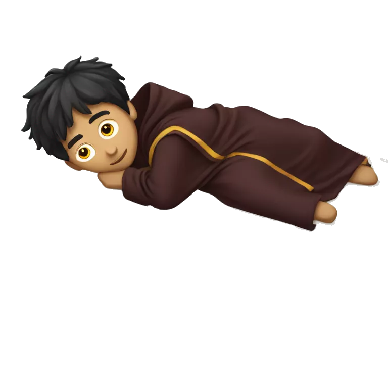 Harry Potter robe Person lying down face down