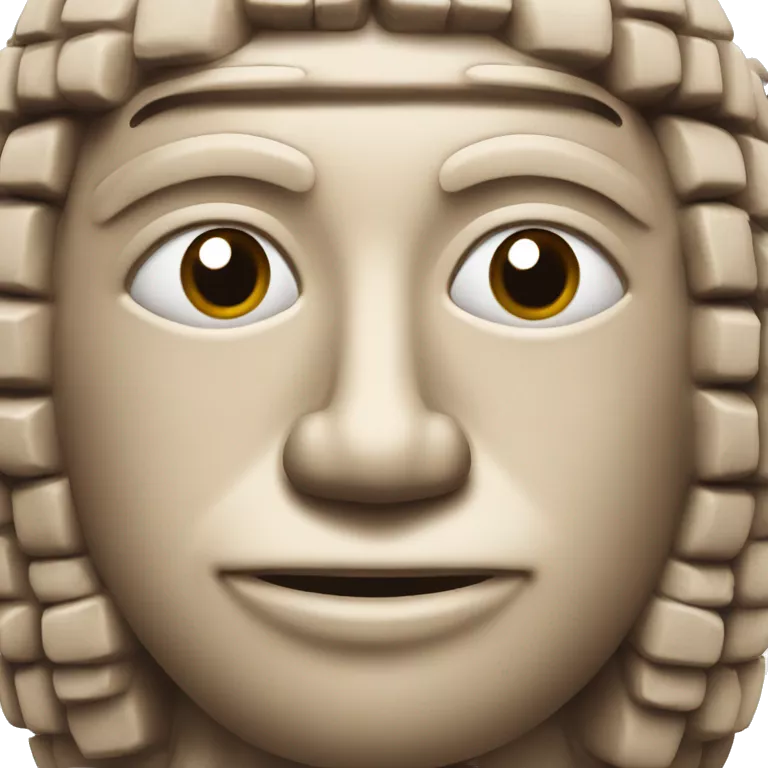 escultura de ceramica de la cultura inca con cara feliz