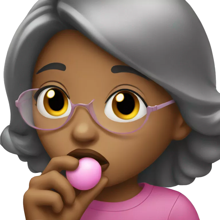 girl blowing kisses