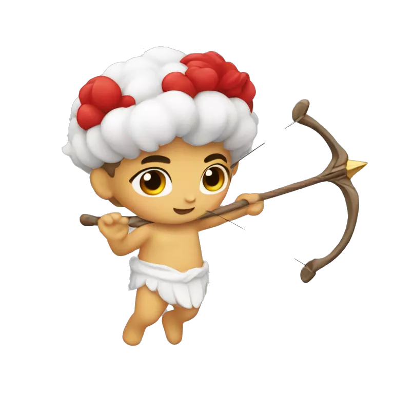 Cupido con flecha