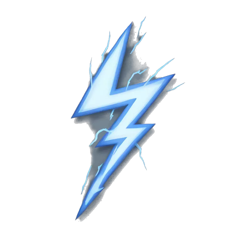 twoo grey lightning strikes