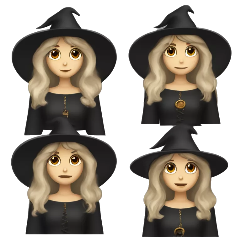 Stevie nicks in a black hat in a witchy dress holding a tambourine.