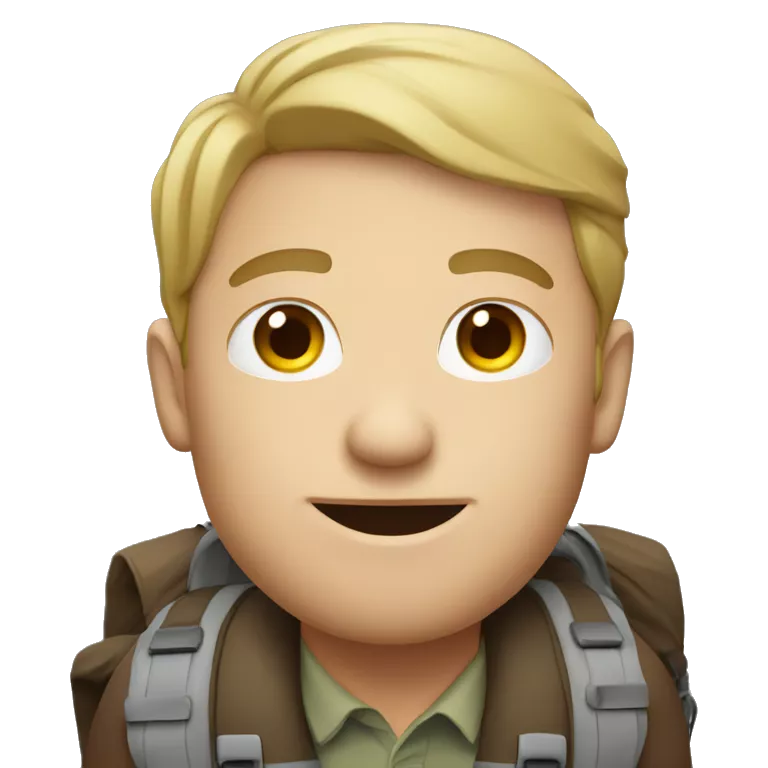 white guy hiker