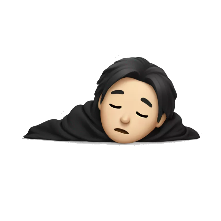 white Person with black hair lying down face down wearing wizard robe