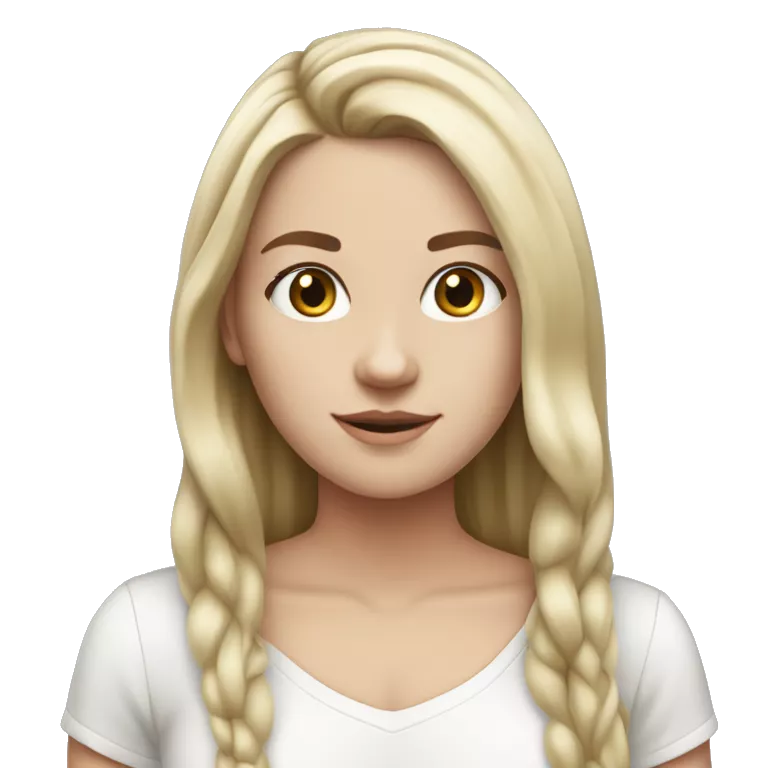 White Girl from Denmark full body pic straight hair