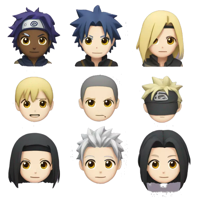 make subscribe badges for twitch , in naruto anime
