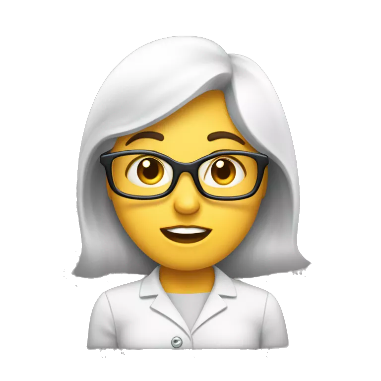 emojis about accounting and invoices and news as surprised women