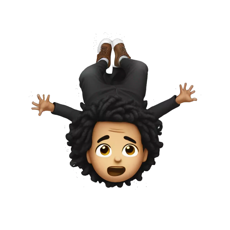 upside-down solo boy realism