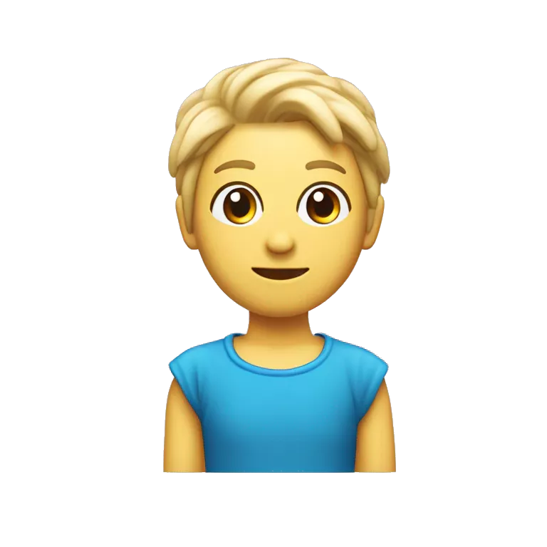 Gul emojie som blåser type gummi med øyeøyene luket og har lyse rosa hjerter rundt seg