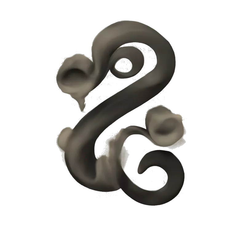 Create an emoji blending surrealism and abstract art with a dark academia vibe. Use a classic 1900s color palette and incorporate early 20th-century paint and paper textures. The emoji should evoke mystery and artistic sophistication