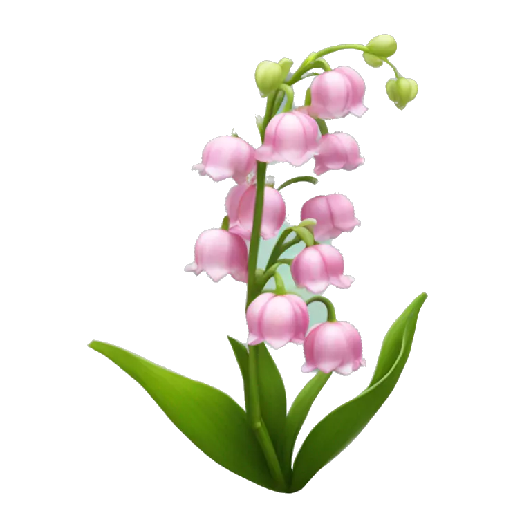 pink lily of the valley