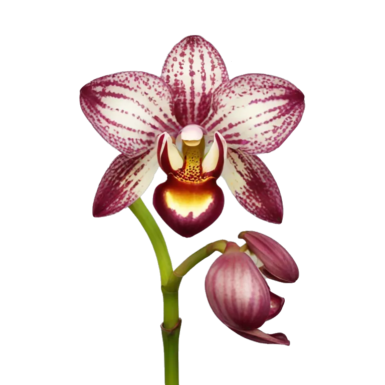 Cymbidium orchid flower