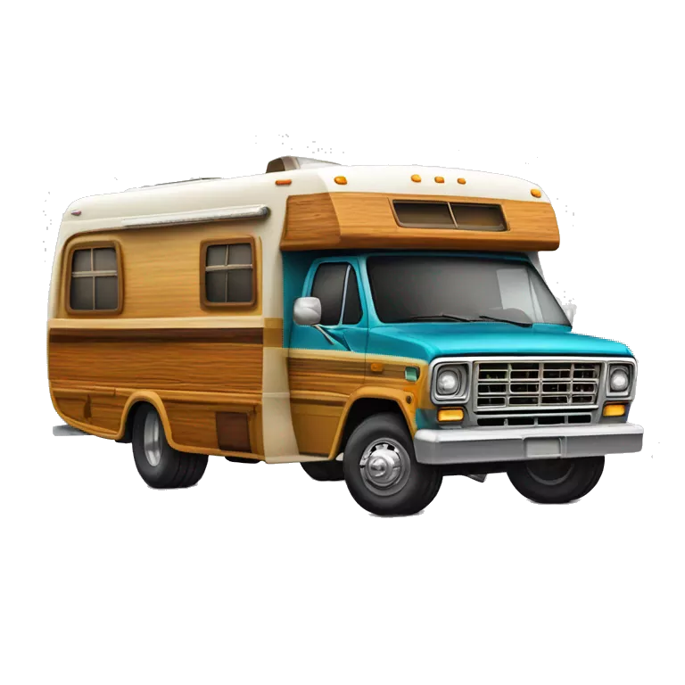 Real 70s Winnebago dually woody monster bus