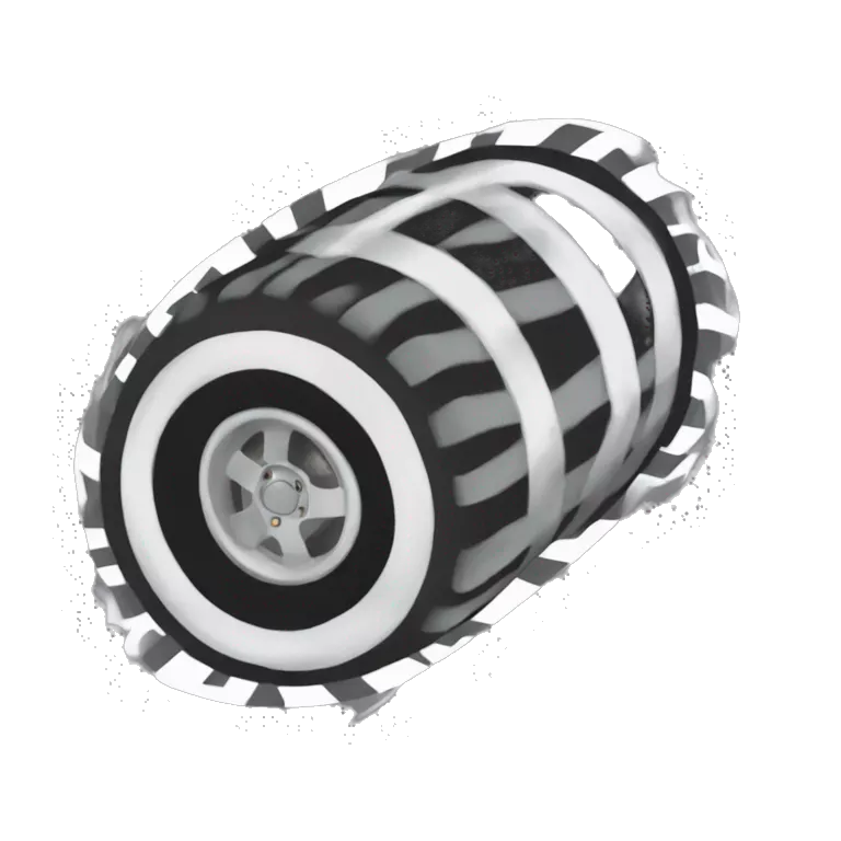 car drift tire track