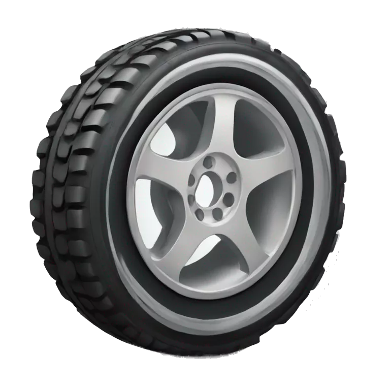 car drift tire track