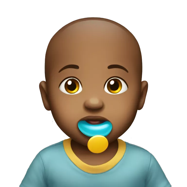 baby with pacifier