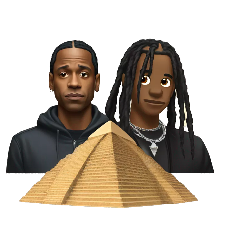 Pyramid and Travis scott