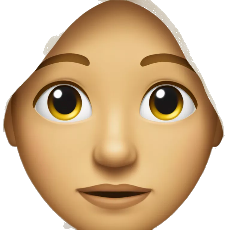 Un solo emoji amarillo con una expresión confundida y ligeramente incómoda, con cejas levantadas, ojos mirando de reojo y boca torcida hacia abajo.