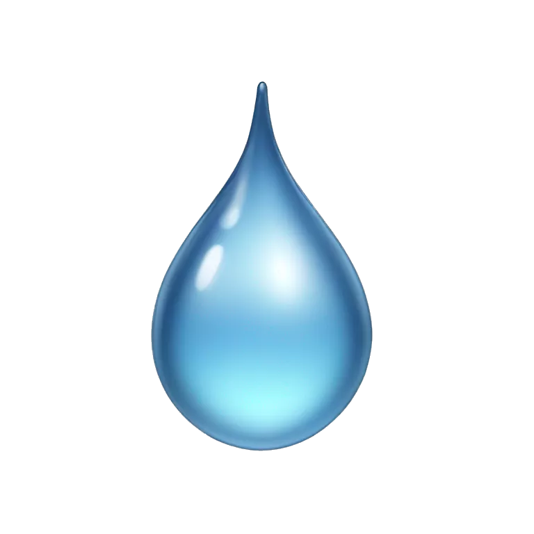 single water droplet