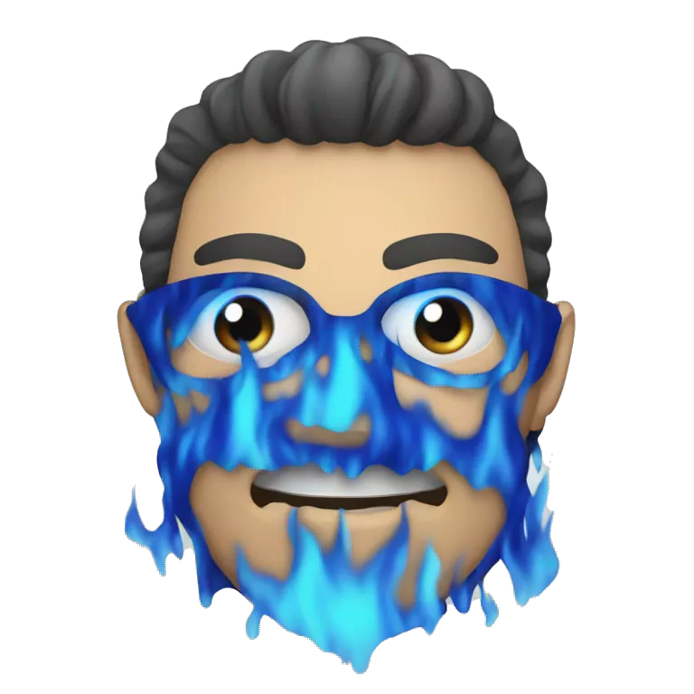 Blue flame simpledesign