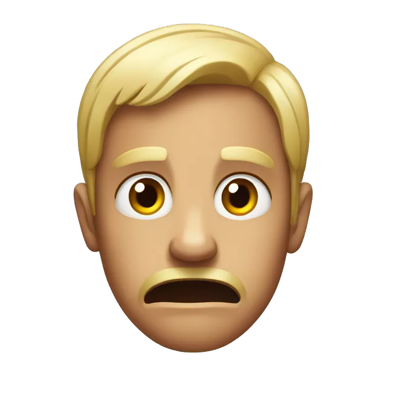 Fearful Face Emoji