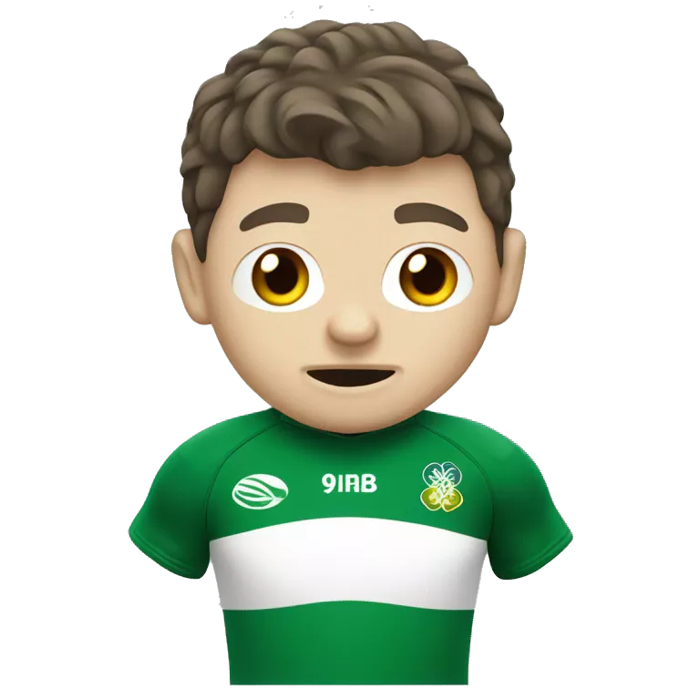 Brian O’Driscoll rugby, wearing Irish rugby jersey