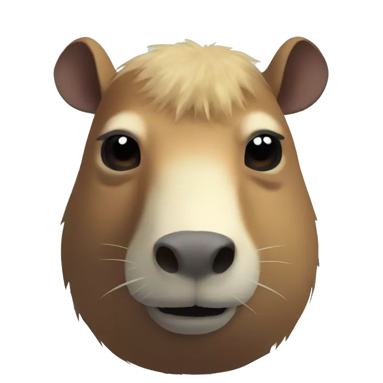 skull capybara capybara