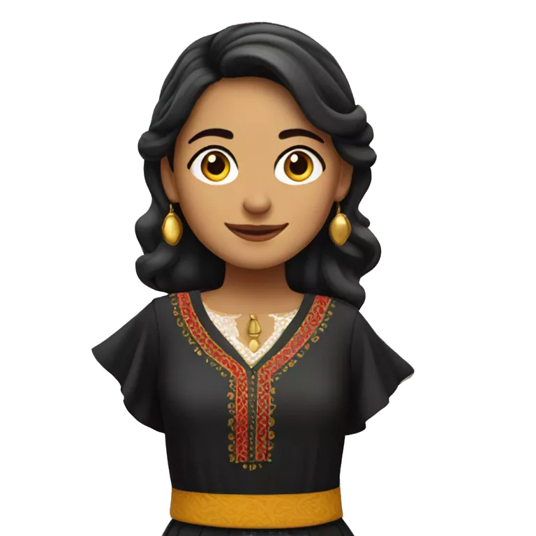 spanish woman wearing traditional spanish clothes