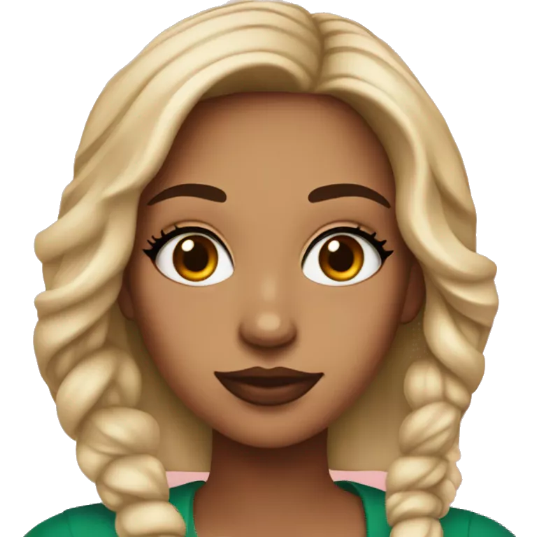 prepy girl wih starbuck an lots of makeup