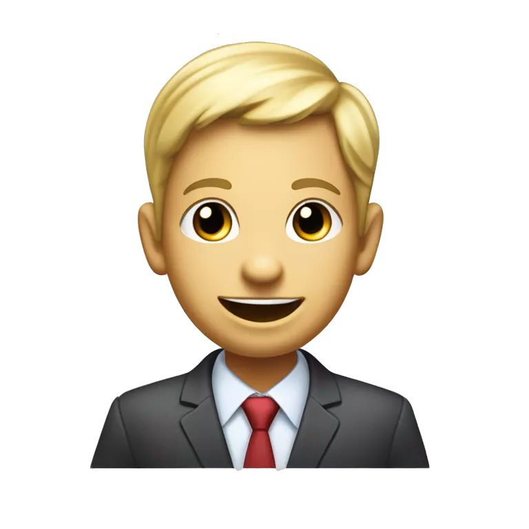 &quot;A determined businessperson with upward trending graph, new customer icons, and money symbols surrounding them. Their eyes are replaced with dollar signs, and they have a confident smile. A speech bubble near their mouth says 'Growth!'&quot;