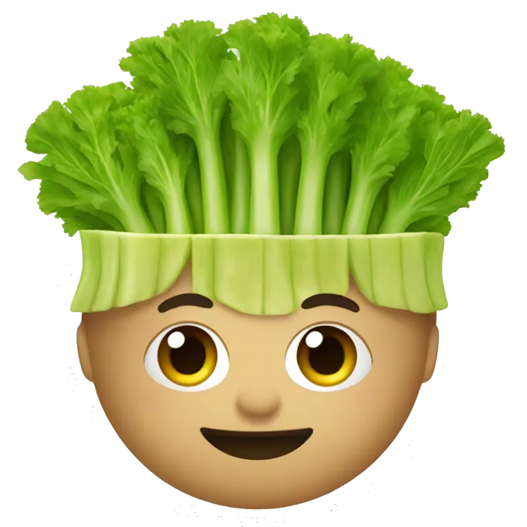 celery with an afro