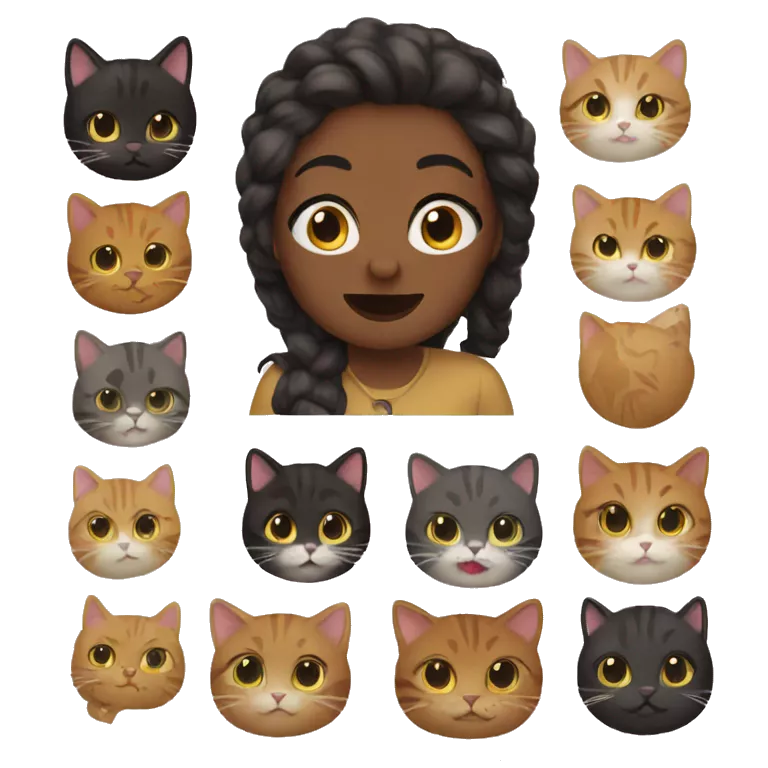 She talks about cats