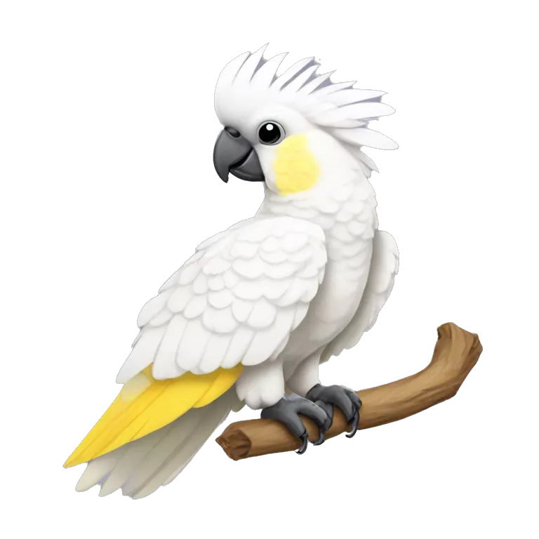 Sulphur crested cockatoo
