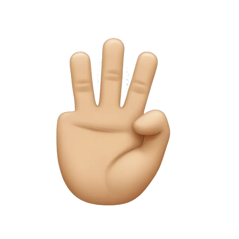 FINGERS ATTACHING A PUSHPIN