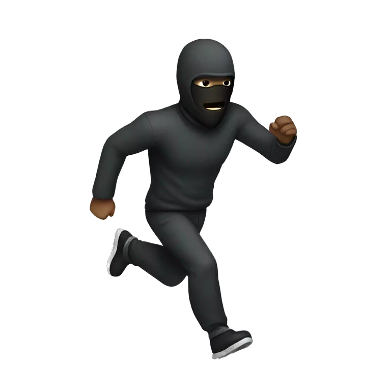 stealth man running