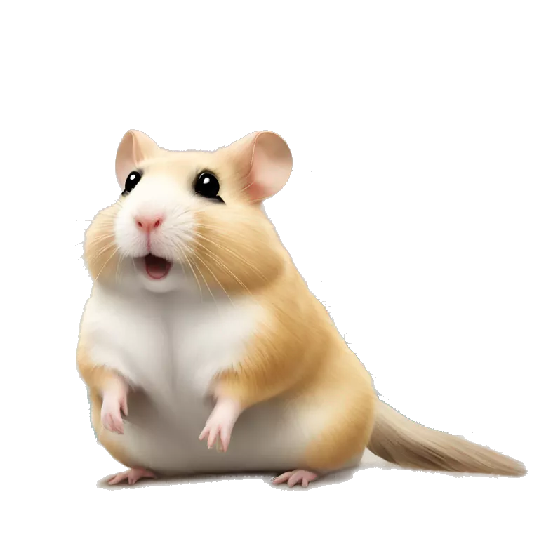Hamster near Burj Al Arab
