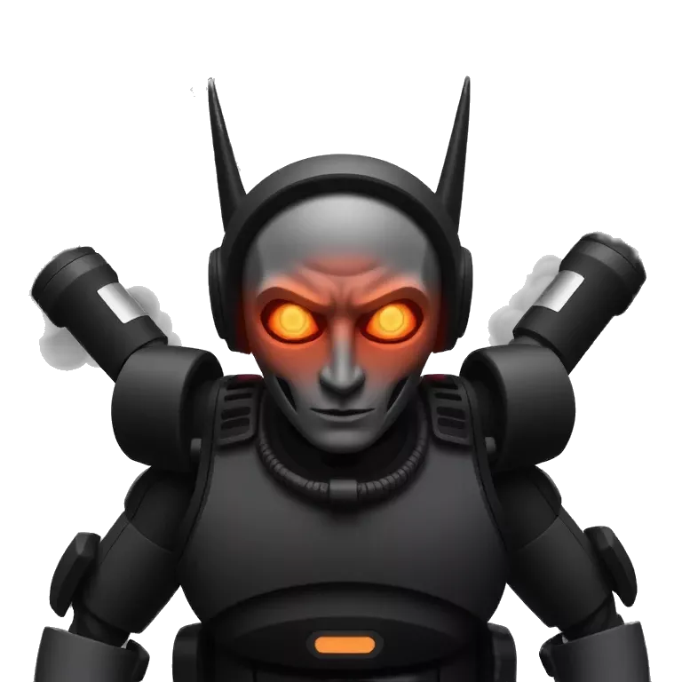 an evil robot but more evil