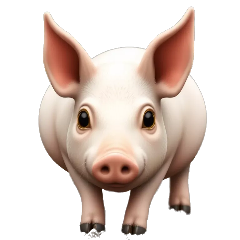 imagine if a pig got a low taper fade