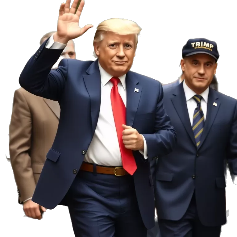 Donald Trump dancing
