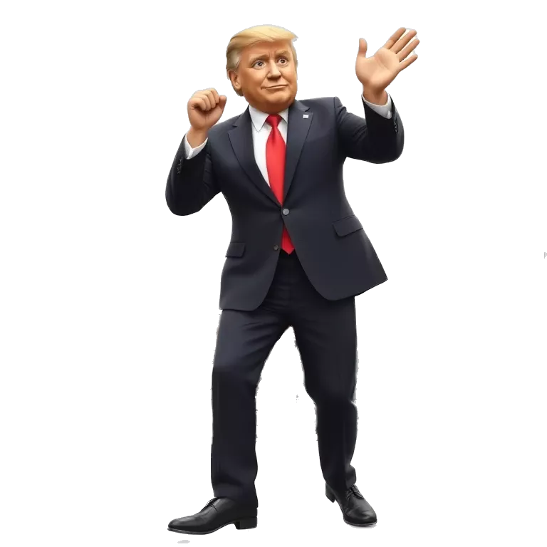 Donald Trump dancing