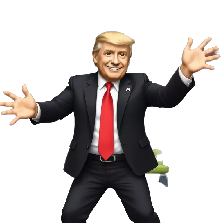 Donald Trump dancing